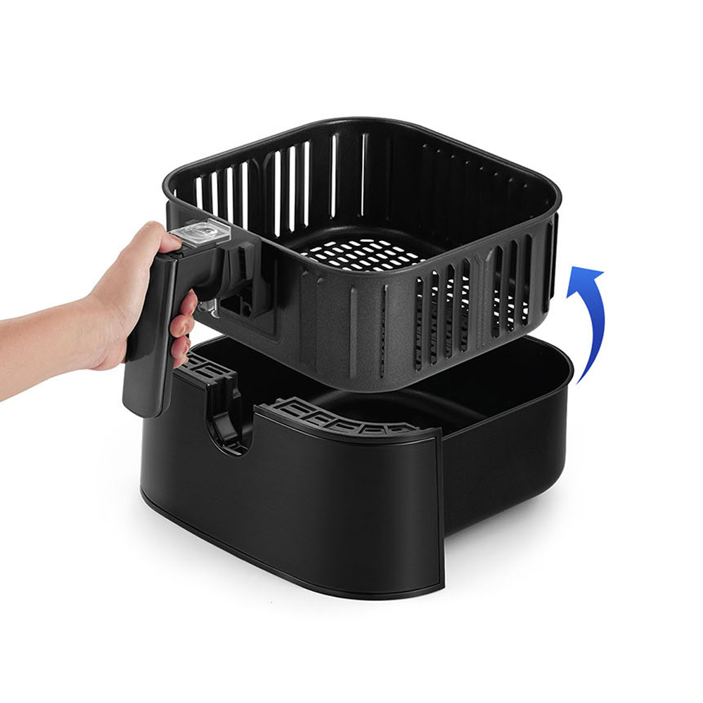 [Áp voucher giảm thêm 300k] Nồi Chiên Không Dầu LocknLock Air Fryer 5.5L - Màu Đen - EJF284BLK, , large image number 2